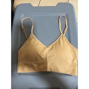 NWOT ABOUND Pink SIZE SMALL PULLOVER REMOVEABLE PADS J-HOOK BRA BRALETTE